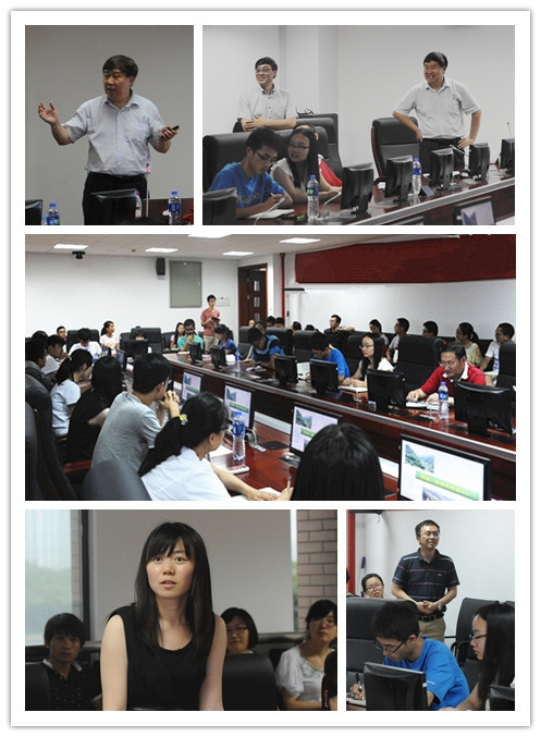 傅伯杰院士与304am永利集团师生热烈交流讨论