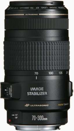 Canon 70-300mm f/4-5.6 IS EF Telephoto Zoom Lens