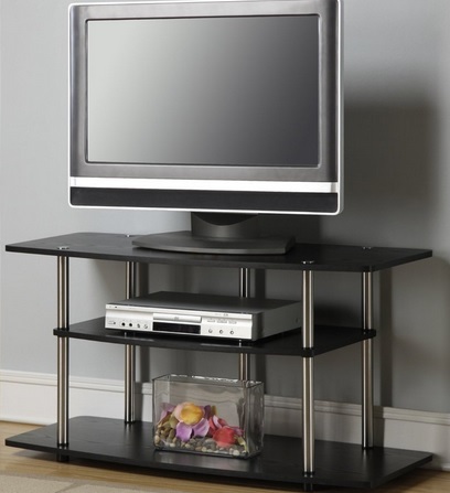 Convenience Concepts Designs2Go Wide 3-Tier TV Stand
