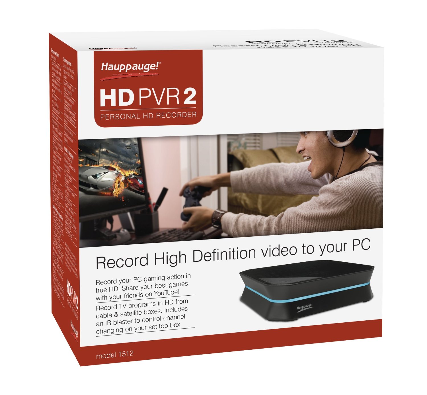 Hauppauge 1512 HD-PVR 2 High Definition Personal Video Recorder
