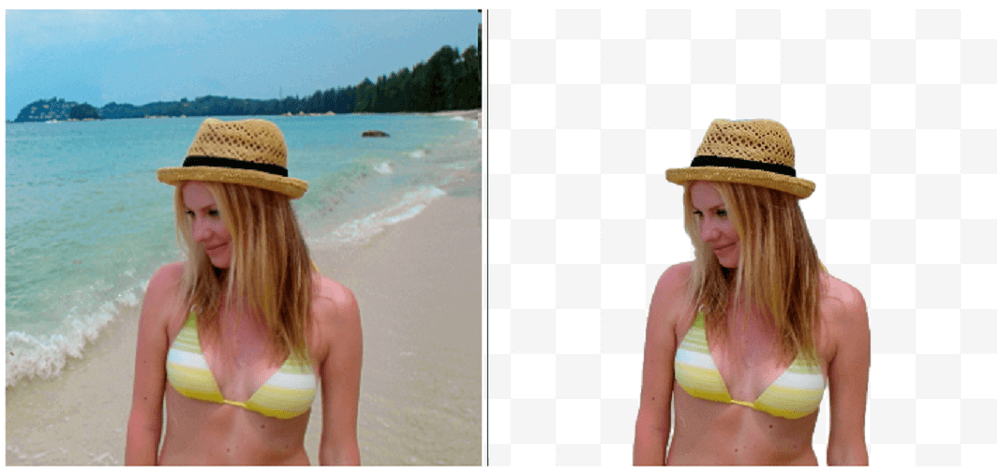 How to remove background from image